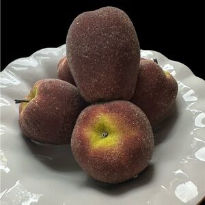 Decorative Faux sugared Apples